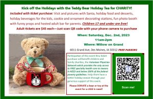 Teddy Bear Tea Bag Flyer 0.5 pg