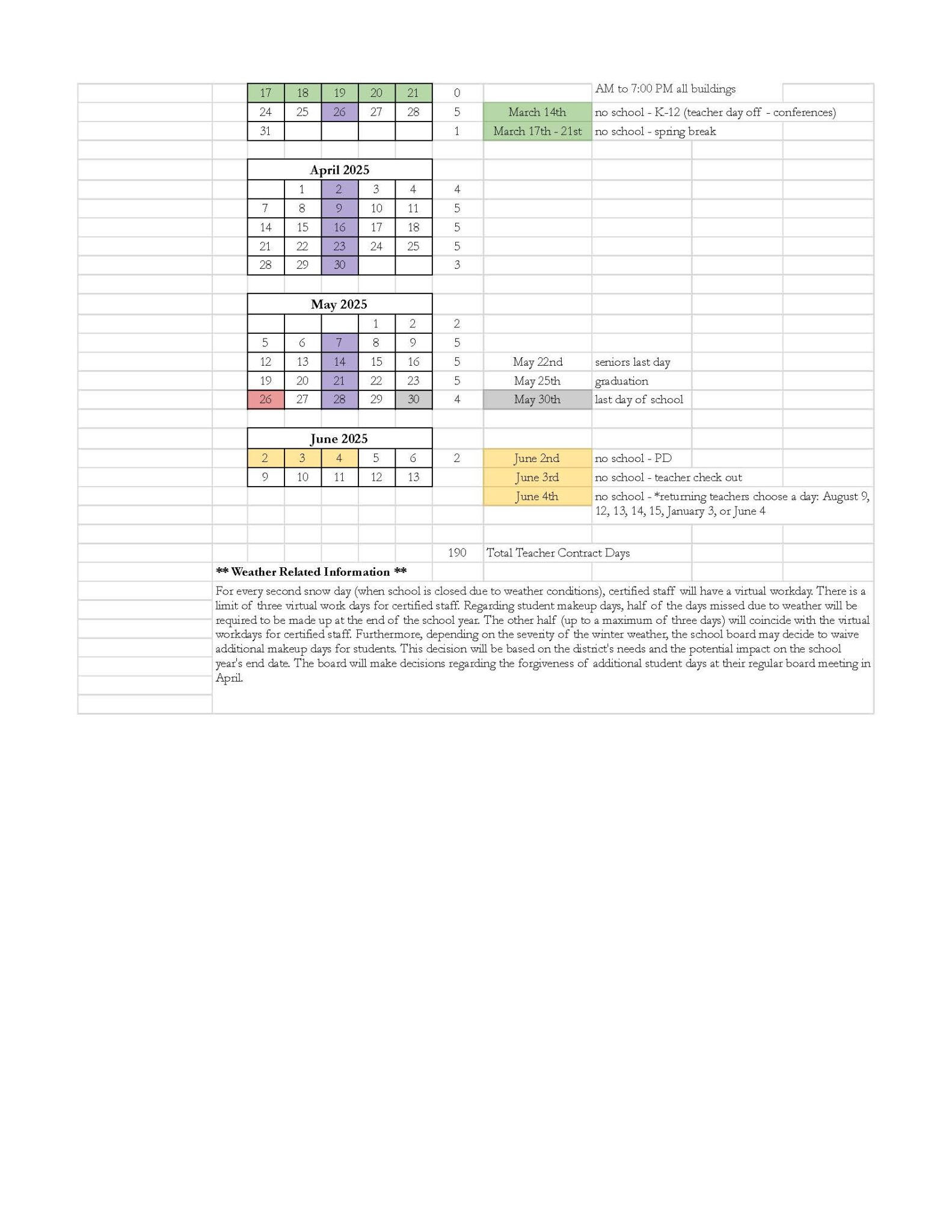 Public Calendar Norwalk Community School District