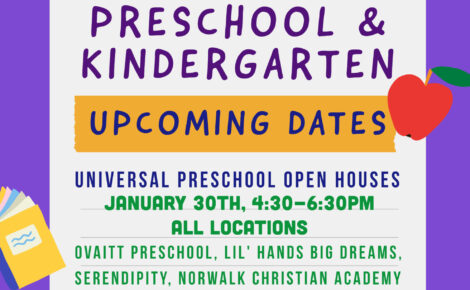 PK & Kindergarten Upcoming Dates