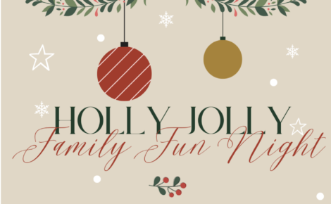 Jolly Holly Family Fun Night Flyer