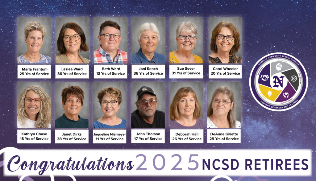 NCSD Retirees 2025